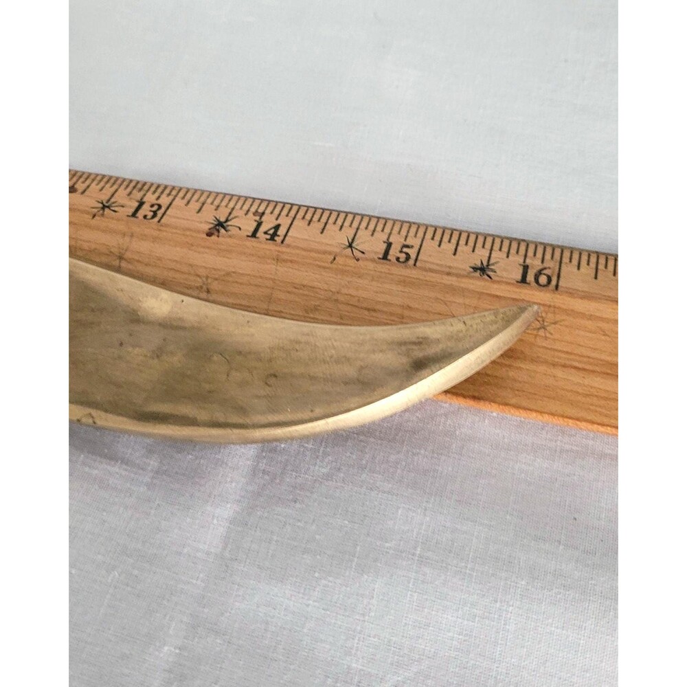 Vintage Brass Flying Seagull Gallery Wall Art Hanging 1970s - Picture 10 of 11